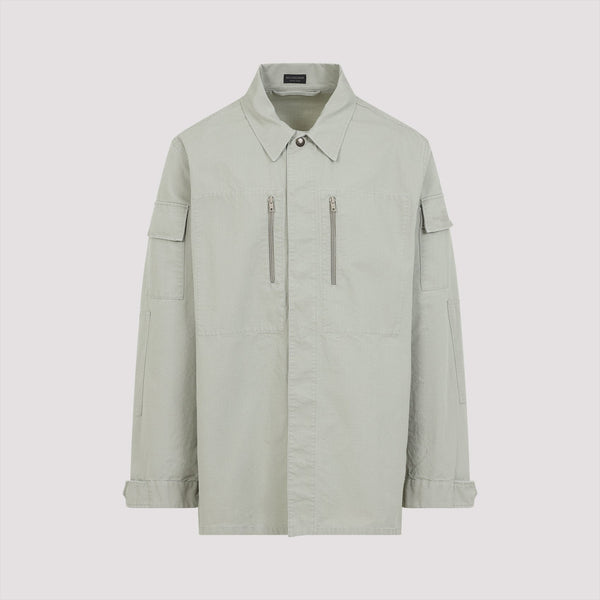 Balenciaga outerwear side profile designer luxury fashion