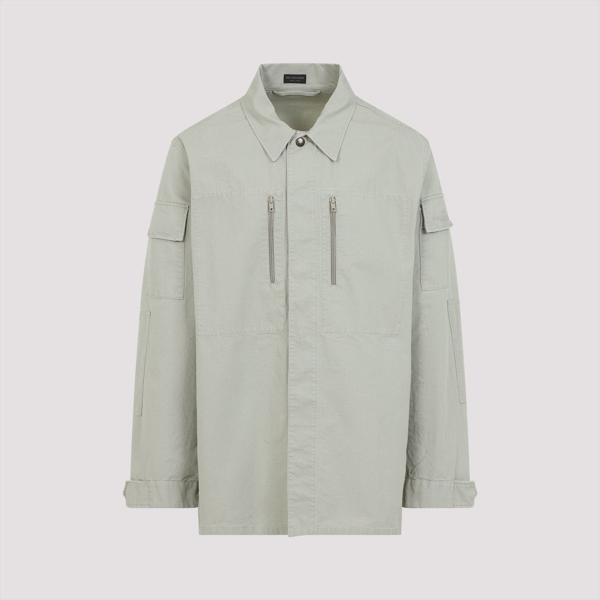 Balenciaga Jackets? BALENCIAGA Cotton Shirt Jacket for Men - SS25 Collection Premium Casual Designer Jacket