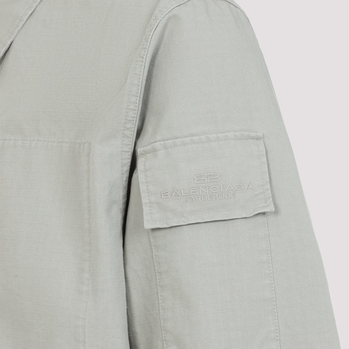 Balenciaga Jackets? BALENCIAGA Cotton Shirt Jacket for Men - SS25 Collection Premium Casual Designer Jacket