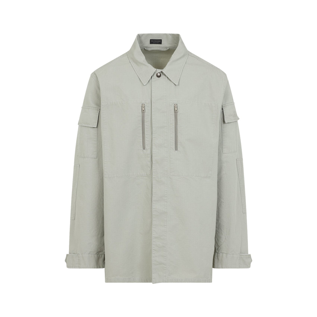 Balenciaga Jackets? BALENCIAGA Cotton Shirt Jacket for Men - SS25 Collection Premium Casual Designer Jacket