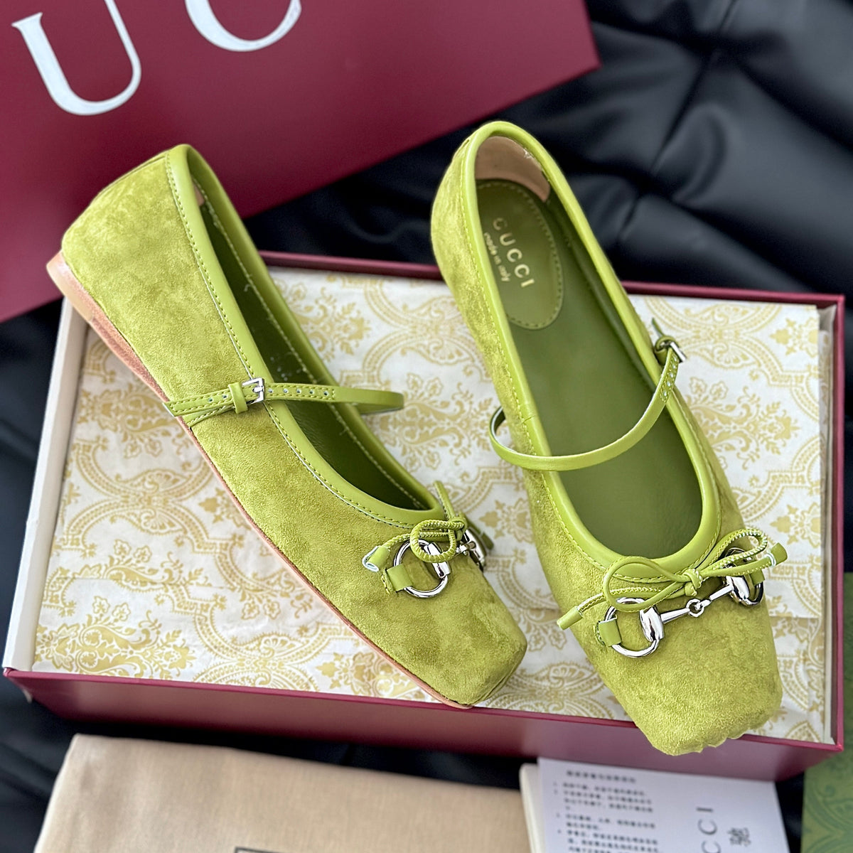 Gucci Shoes- Gucci Ballet Flats Luxury Lifestyle Designer Footwear