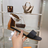 Hermès Grey Slip-On Sneakers - Detail Shot of Craftsmanship