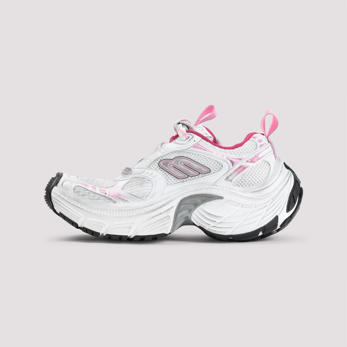 Balenciaga Shoes? BALENCIAGA Multicolor Mesh and Rubber 6XL Sneaker for Women Premium Designer Casual Shoes