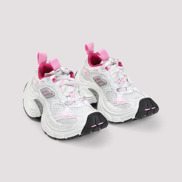 Close-up of Balenciaga sneakers hardware and fine stitching