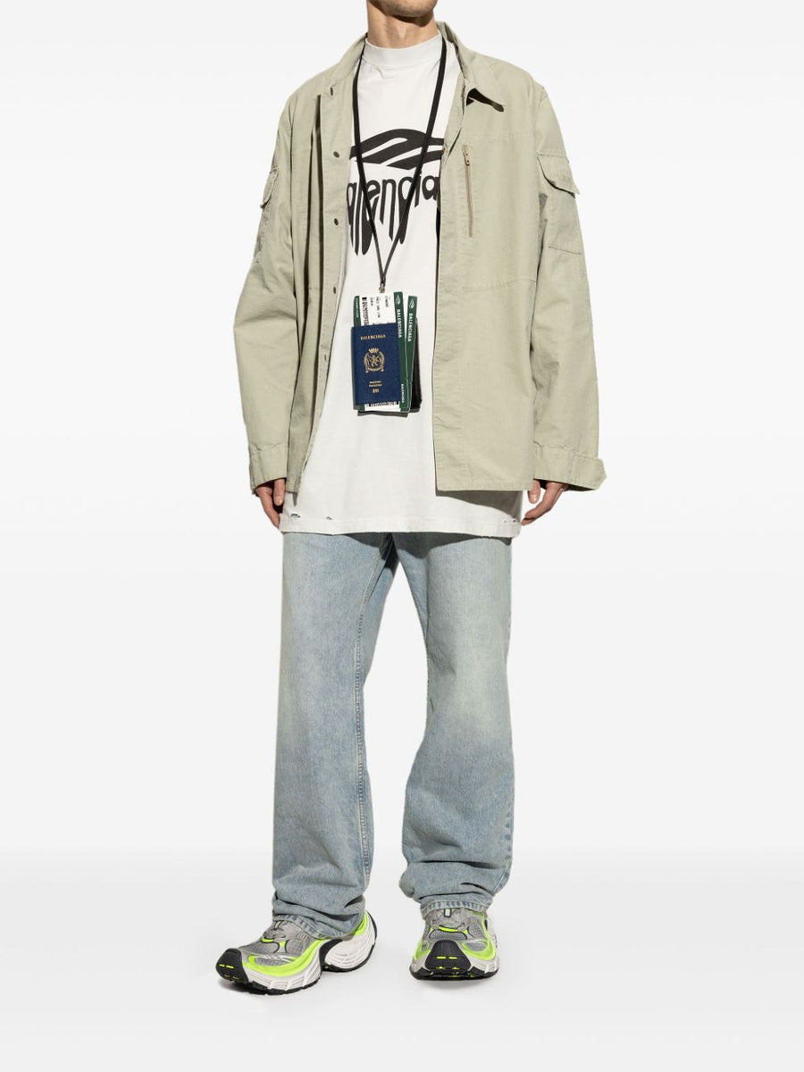 Balenciaga sneakers side profile designer luxury fashion