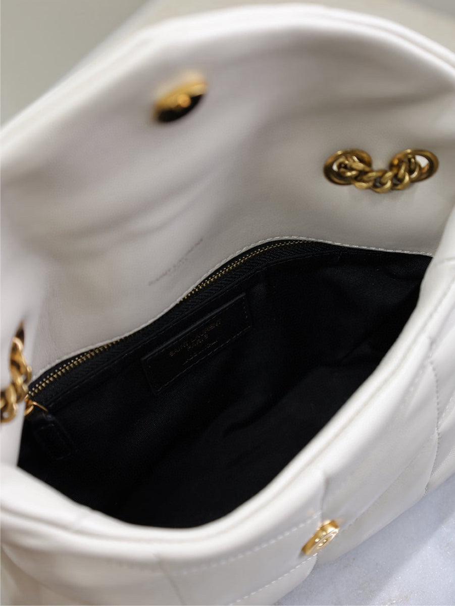Saint Laurent Bags- Saint Laurent Toy Loulou Puffer Bag Luxury Designer Leather Handbag