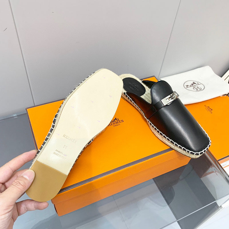Hermes sandals Style 200 - angled studio shot