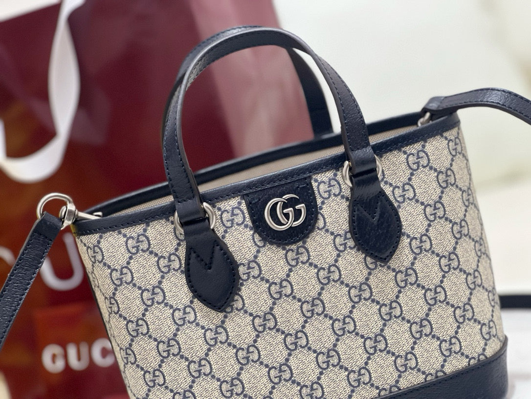 Gucci Bags- Gucci Ophidia Mini Tote Bag Elegant Everyday Designer Handbag