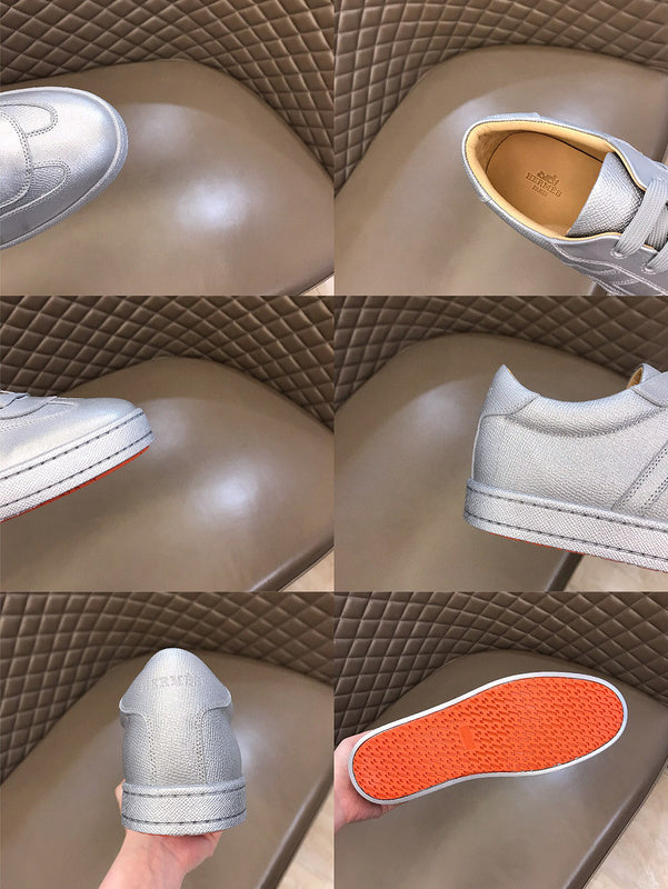 Hermès Tan Loafer Flats - Lifestyle Styling Shot