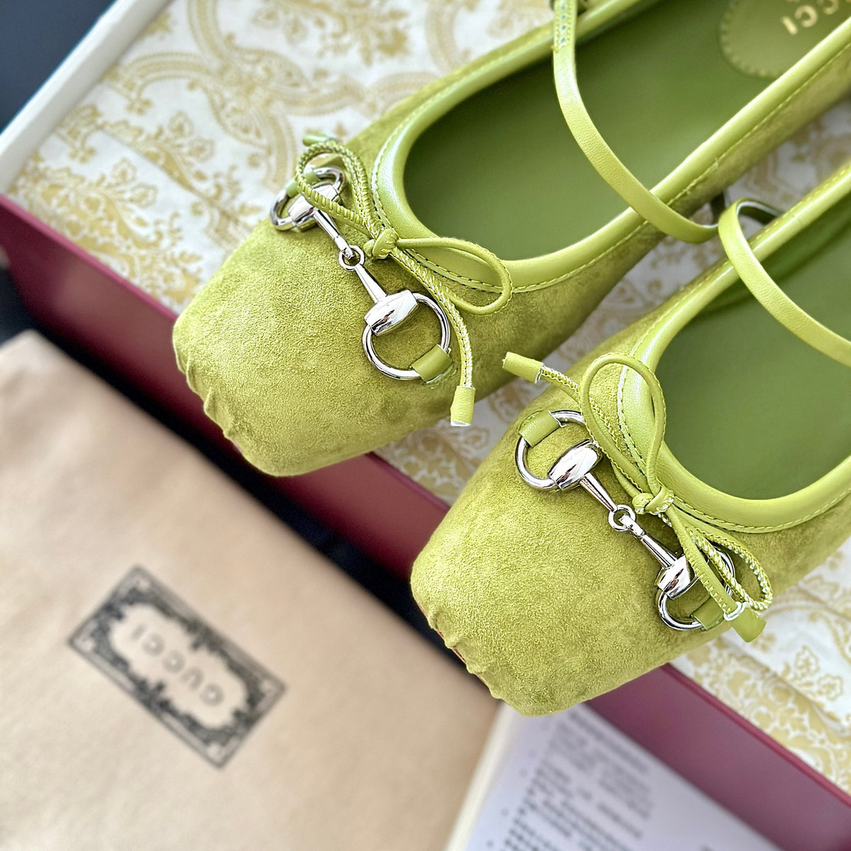 Gucci Shoes- Gucci Ballet Flats Luxury Lifestyle Designer Footwear