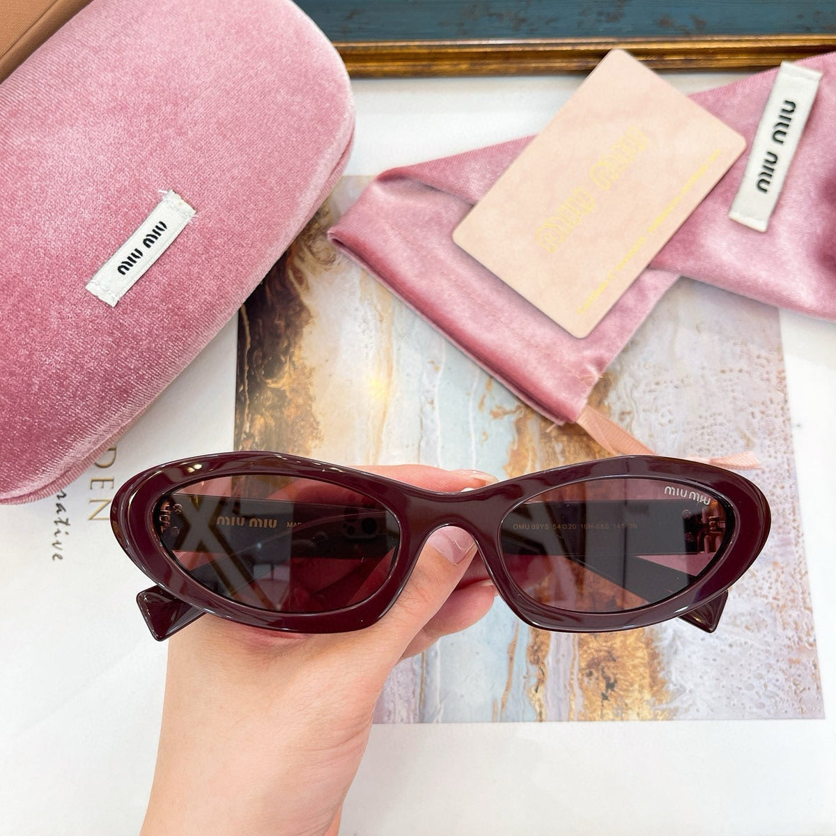 Sunglasses- Miu M Sunglasses Premium Fashion Designer Sunglasses