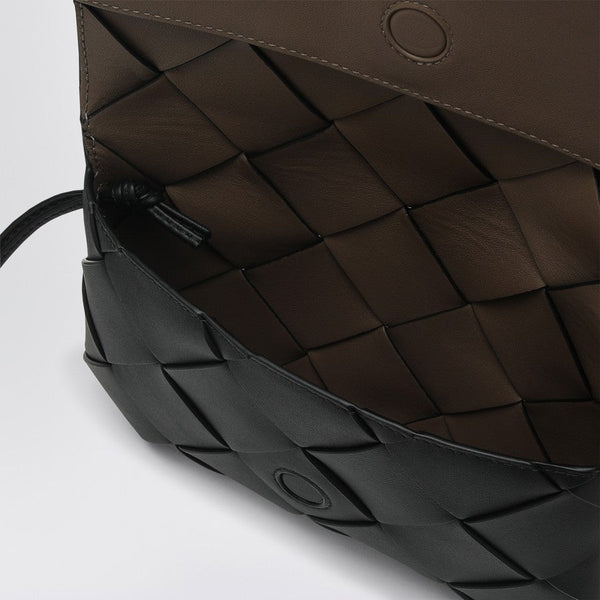 Bottega Veneta Wallets? Bottega Veneta Men Diago Long Wallet Black Brown Premium Leather Designer Wallet