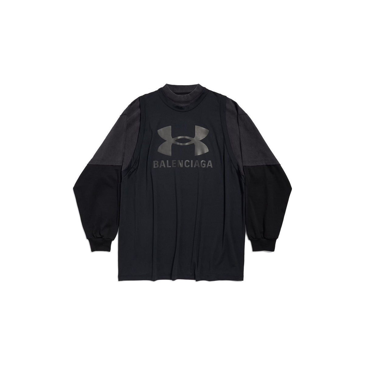 Balenciaga T-Shirts- BALENCIAGA Layered Men's T-Shirt - SS25 Premium Designer Cotton T-Shirt