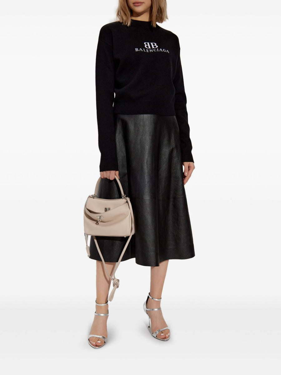 Balenciaga premium jerseys & knitwear detail and craftsmanship close-up