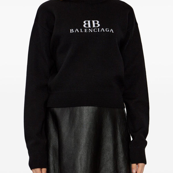 Balenciaga jerseys & knitwear side profile designer luxury fashion