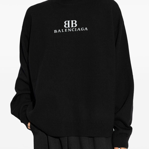 Balenciaga jerseys & knitwear side profile designer luxury fashion