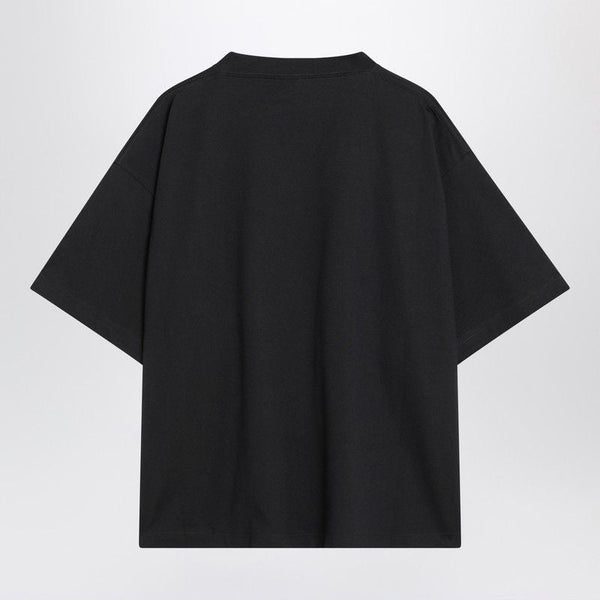 Balenciaga premium t-shirts & tops detail and craftsmanship close-up