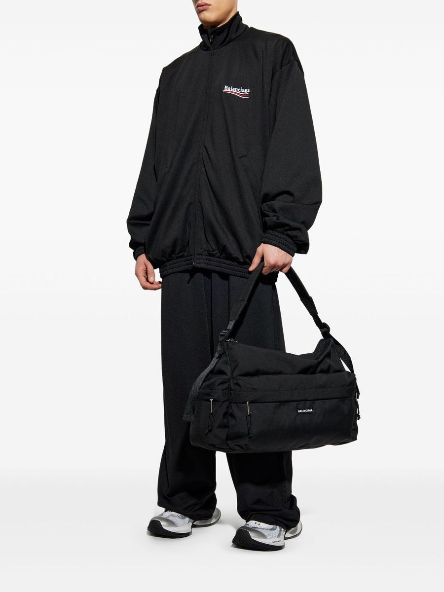 Balenciaga Jackets? BALENCIAGA Political Campaign Zip Hoodie for Men Luxury Designer Outerwear Jacket