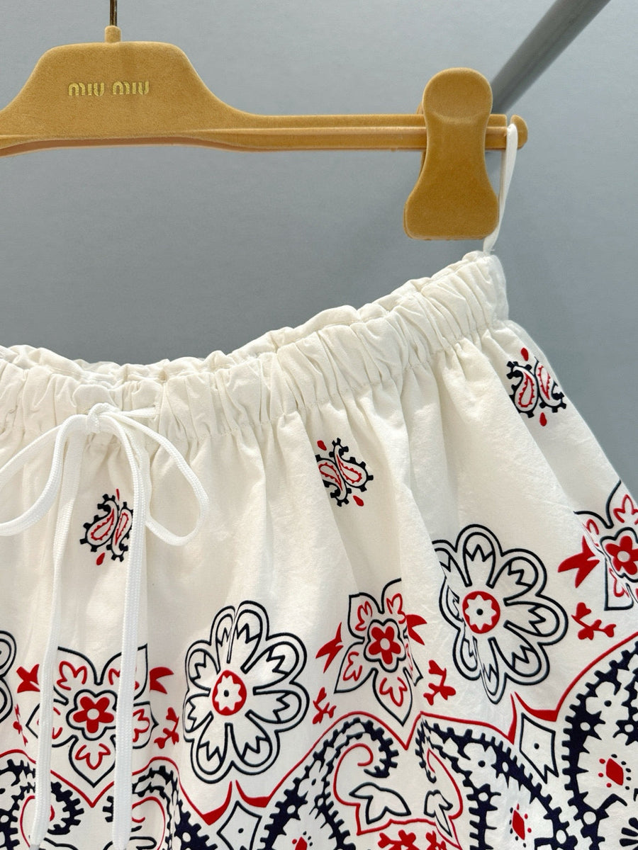 Skirts- Miu M Skirt Elegant Designer Casual Skirt