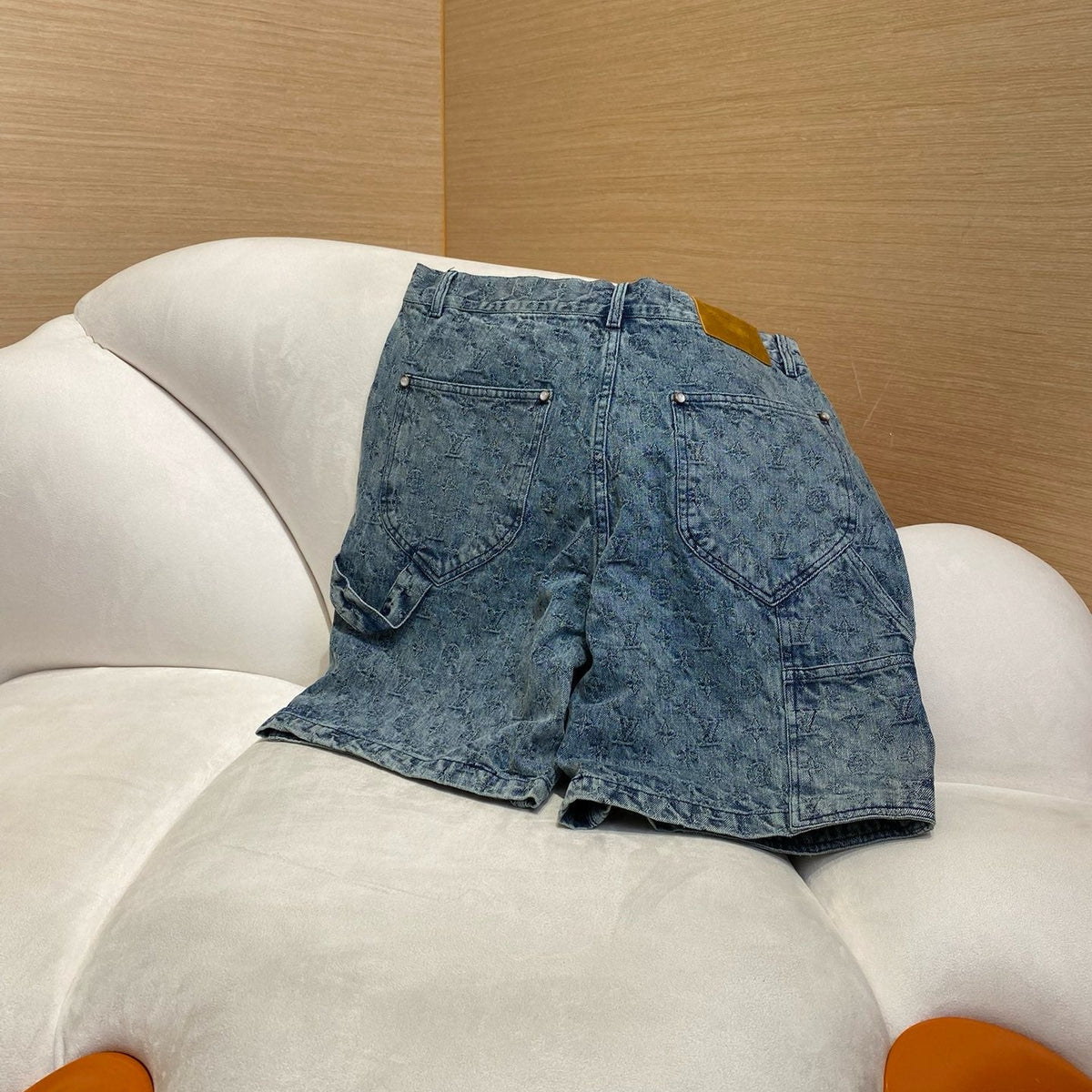 Louis Vuitton Jeans- Louis Vuitton Lou Denim Shorts Premium Designer Denim Jeans