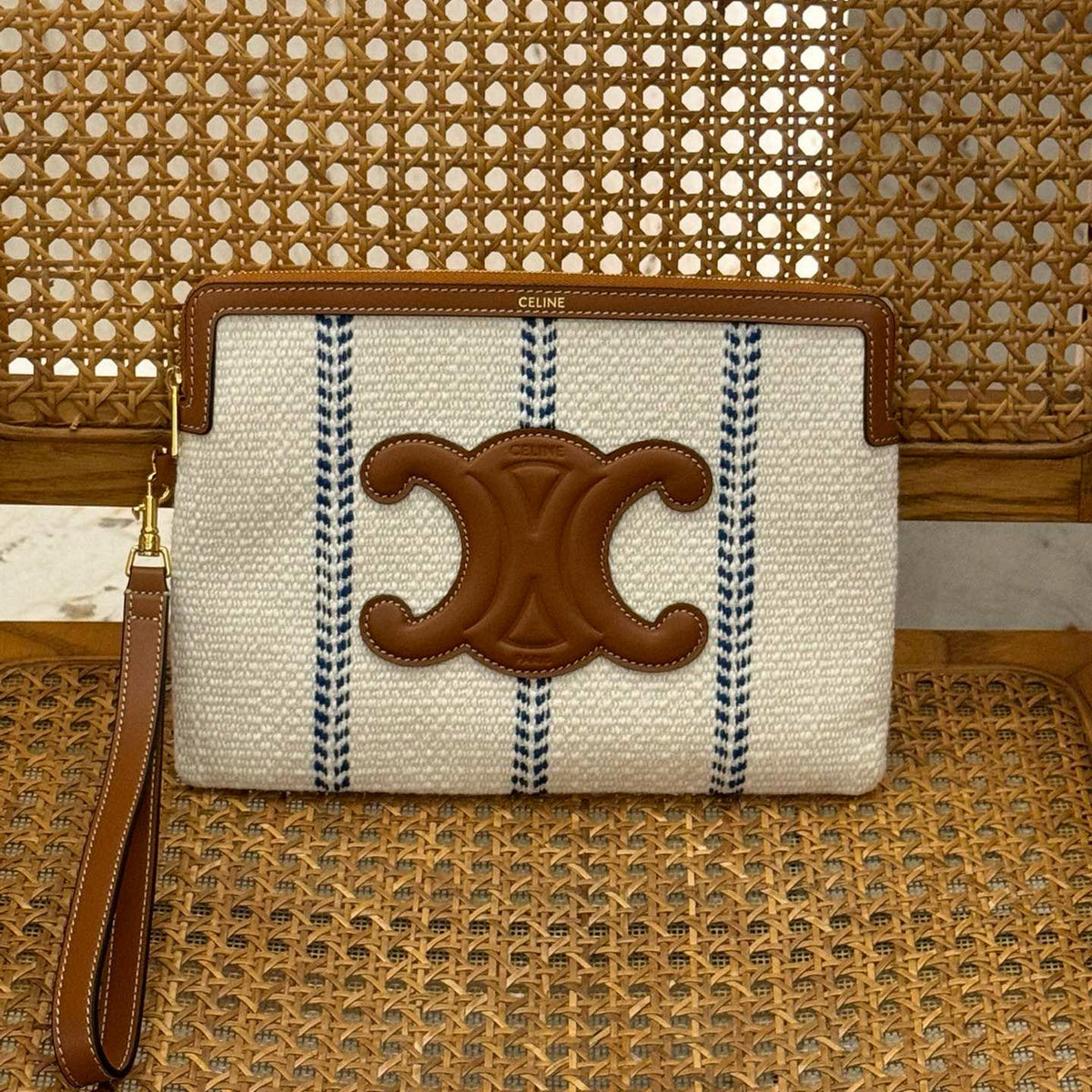 Bags- Cel Small Pouch With Strap Elegant Everyday Designer Handbag