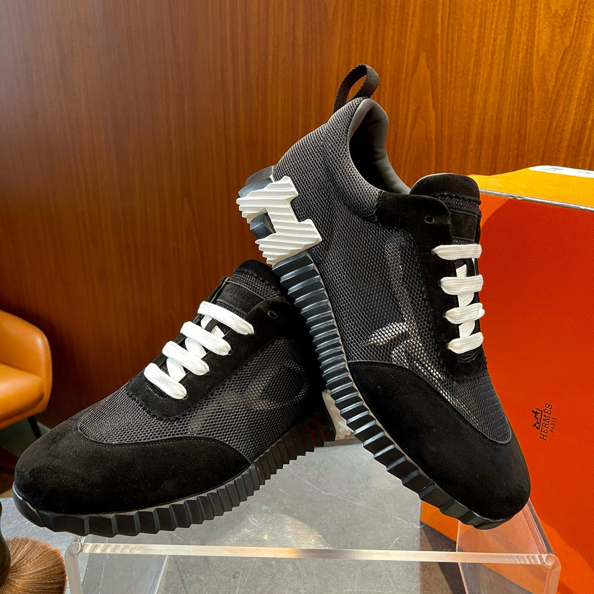 Shoes- Herm Bouncing Sneakers Comfortable Everyday Designer Shoes