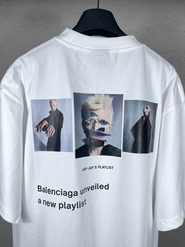 Balenciaga designer t-shirt full view
