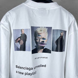 Balenciaga designer t-shirt full view
