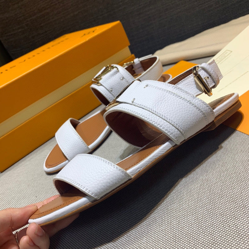 Close-up of Louis Vuitton shoes craftsmanship