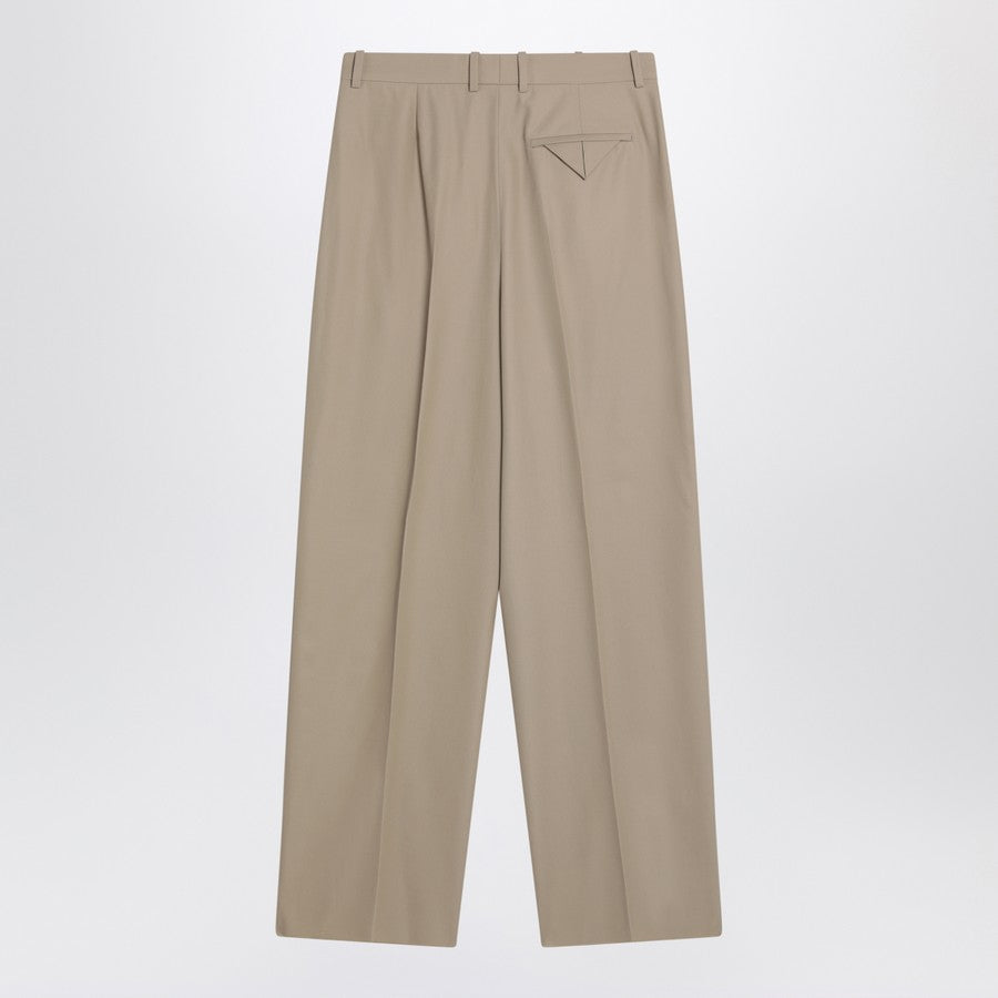 Bottega Veneta premium pants detail and craftsmanship close-up