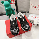 Close-up of Valentino Garavani shoes craftsmanship