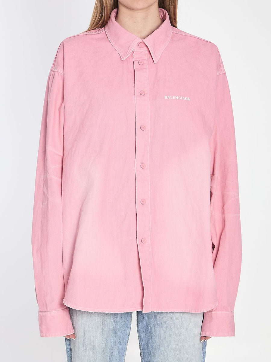 Balenciaga shirts luxury designer piece front view