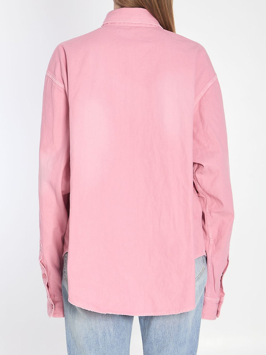 Balenciaga Tops? BALENCIAGA Oversize Denim Shirt - Large Fit Elegant Everyday Designer Top