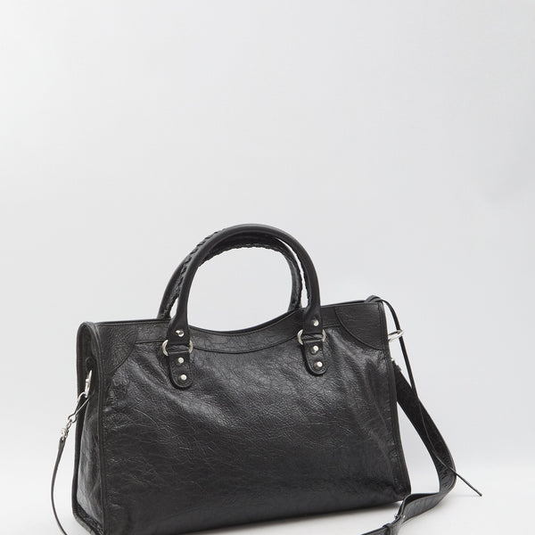 Balenciaga premium pouches detail and craftsmanship close-up