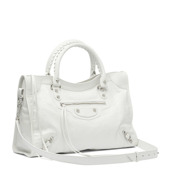 Balenciaga premium shoulder bags detail and craftsmanship close-up