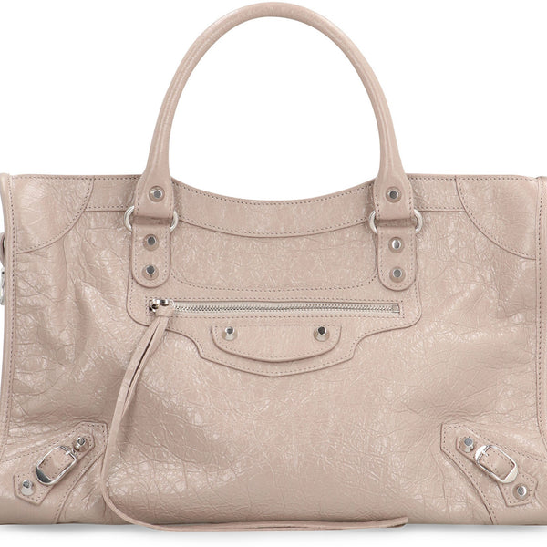 Balenciaga premium handbags detail and craftsmanship close-up