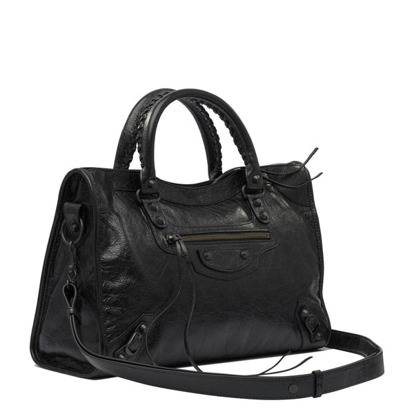 Balenciaga premium shoulder bags detail and craftsmanship close-up