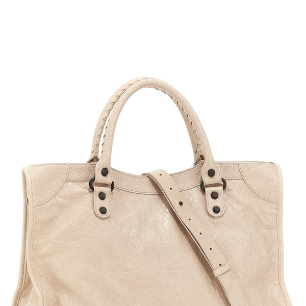 Balenciaga premium shoulder bags detail and craftsmanship close-up