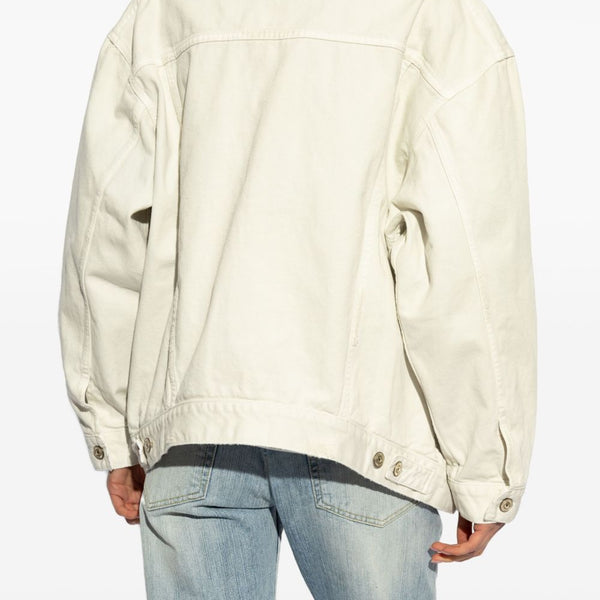 Balenciaga outerwear side profile designer luxury fashion