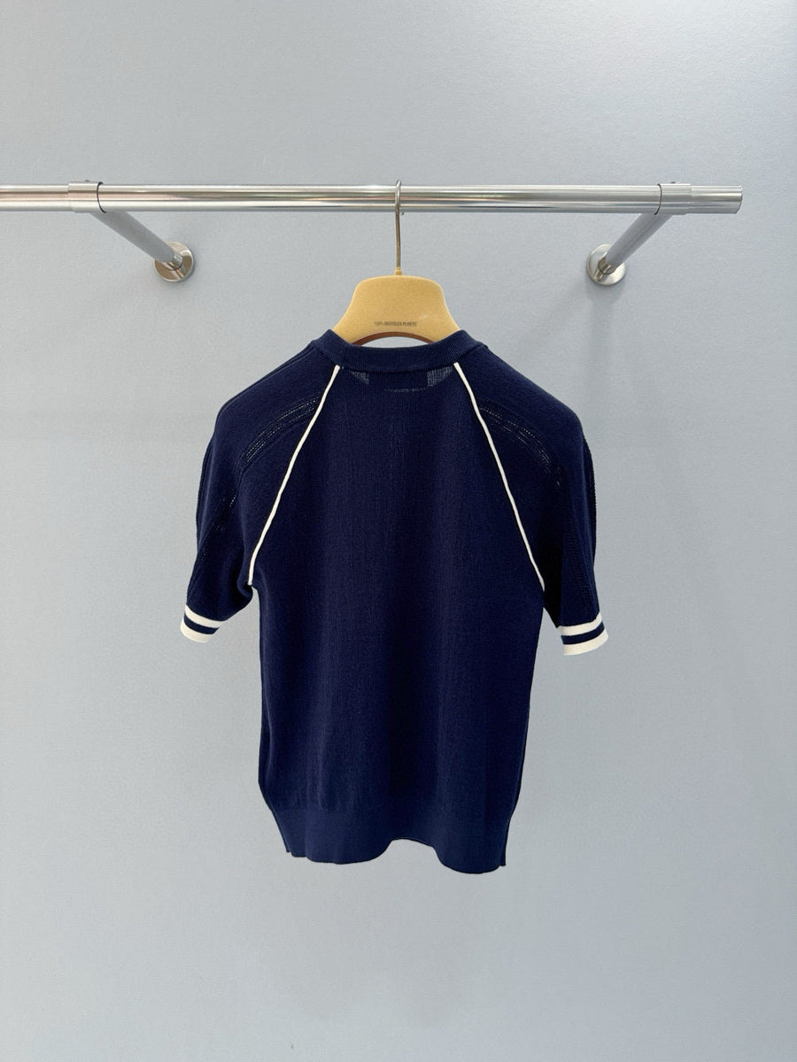 Tops- Miu M Top Elegant Everyday Designer Top