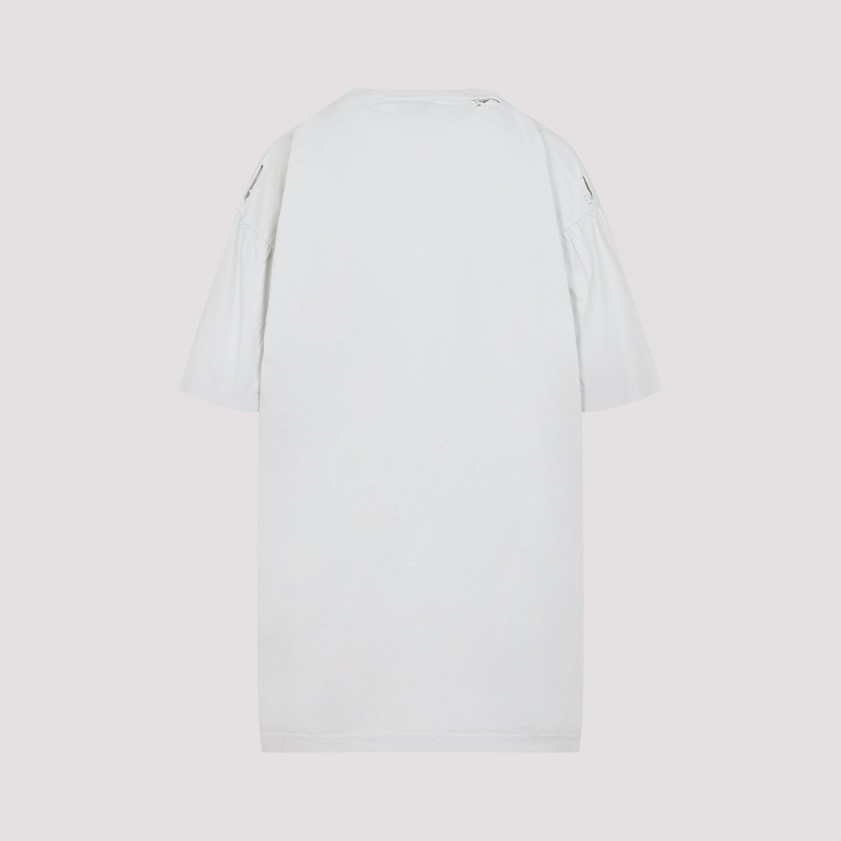 Balenciaga T-Shirts- BALENCIAGA Distressed Cotton Short-Sleeve Crewneck T-Shirt - Size US 01 Casual Everyday Designer Tee