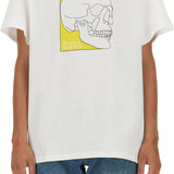 Alexander McQueen tee shirts side profile designer luxury fashion