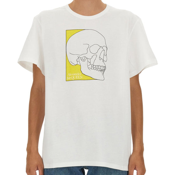 Alexander McQueen tee shirts luxury designer piece front view