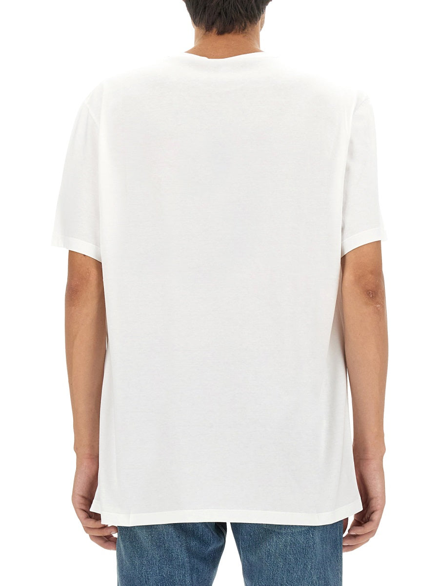 Alexander McQueen T-Shirts? Alexander Mcqueen Men Logo Print T-Shirt Casual Everyday Designer Tee