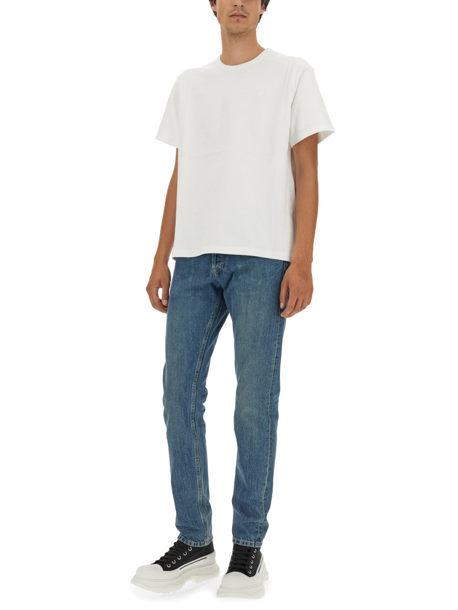 Alexander McQueen T-Shirts? Alexander Mcqueen Men Regular Fit T-Shirt Casual Everyday Designer Tee