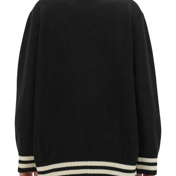 Alexander McQueen Sweaters? Alexander Mcqueen Men Varsity Sweater Premium Casual Designer Knitwear