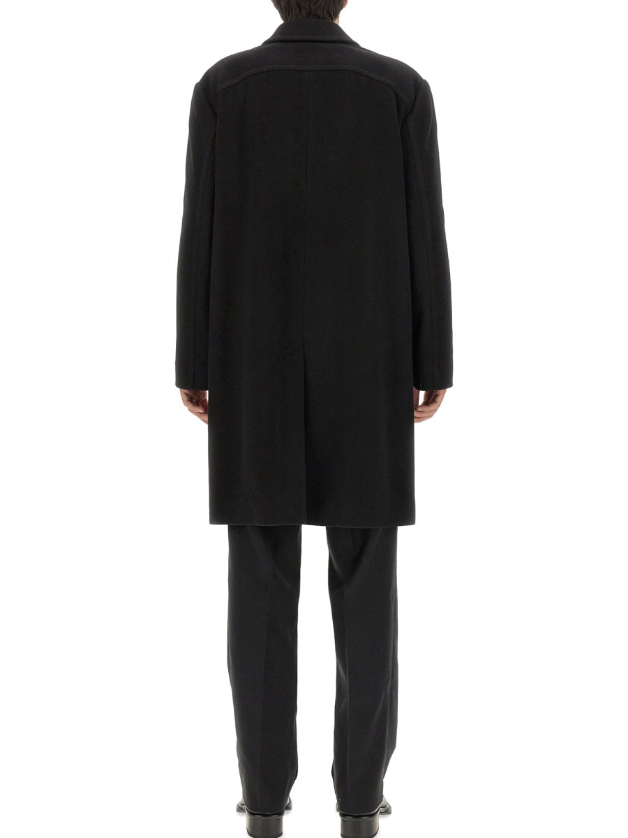 Alexander McQueen coats side profile designer luxury fashion