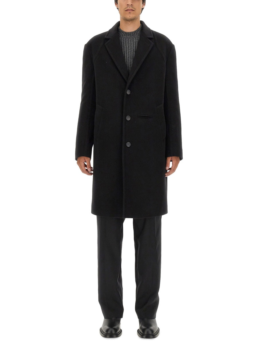 Alexander McQueen Jackets? Alexander Mcqueen Men Single-Breasted Coat Luxury Designer Outerwear Jacket