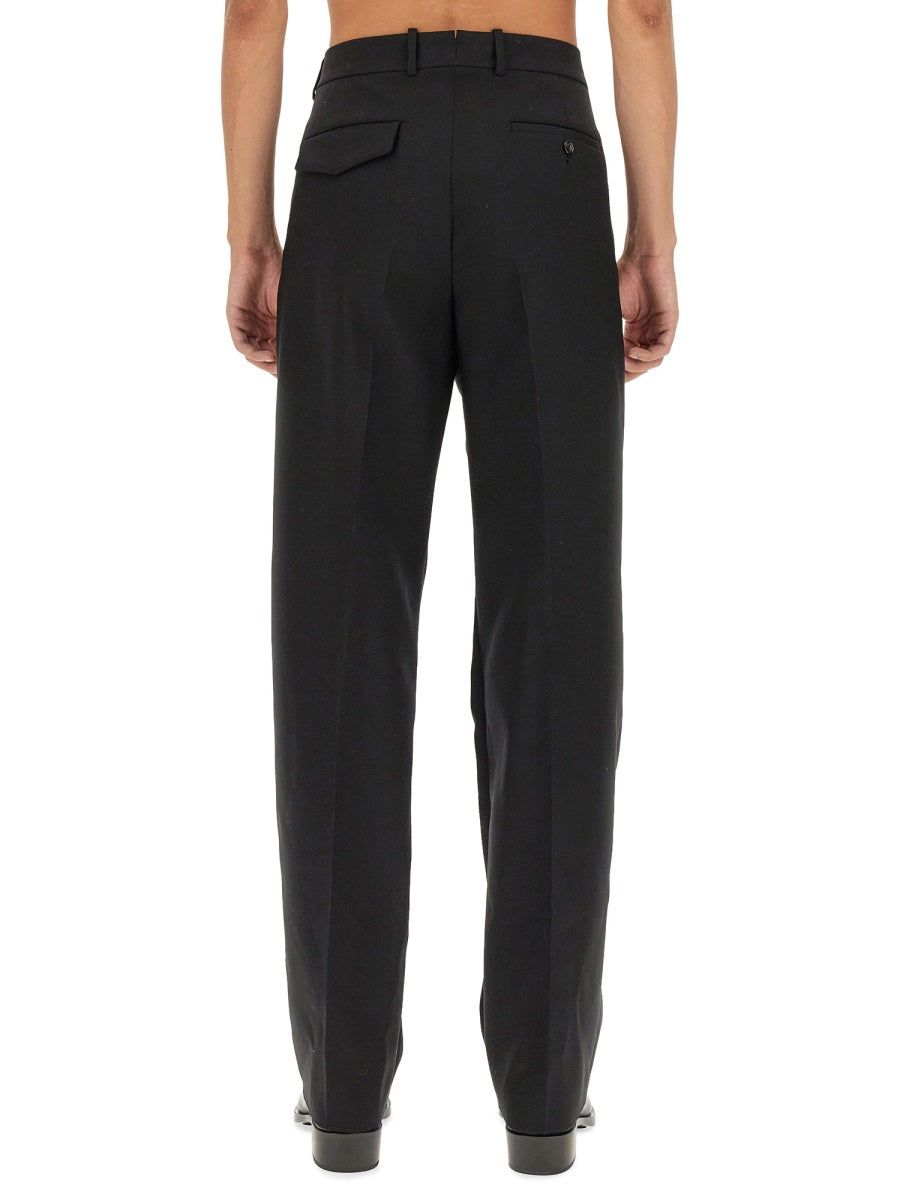 Alexander McQueen pants side profile designer luxury fashion
