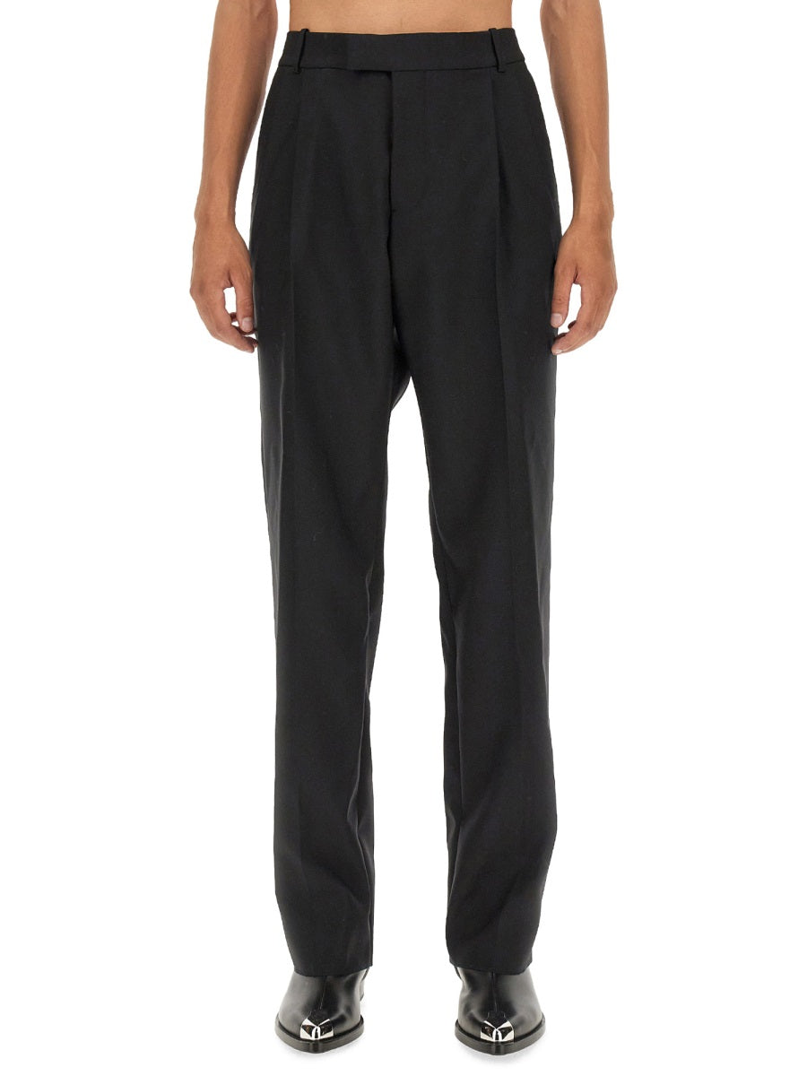 Alexander McQueen Pants? Alexander Mcqueen Men Wool Pants Tailored Everyday Designer Pants